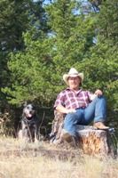 Ivan and Jeddah relax at the lookout